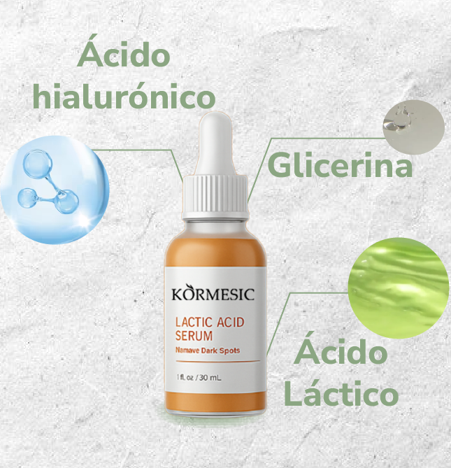 SERUM ACIDO LACTICO ELIMINA MANCHAS
